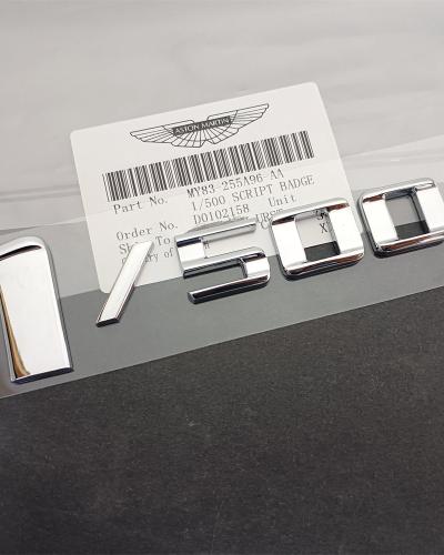 Aston Martin DBX 1/500 Side Badge Chrome Silver Emblem MY83-255A96-AA