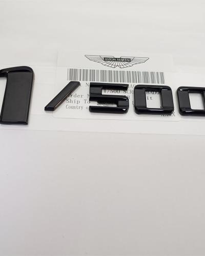 Aston Martin DBX 1/500 Side Badge Gloss Black Emblem MY83-255A96-AA