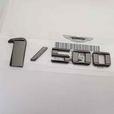 Aston Martin DBX 1/500 Side Badge Gunmetal Grey Emblem MY83-255A96-AA