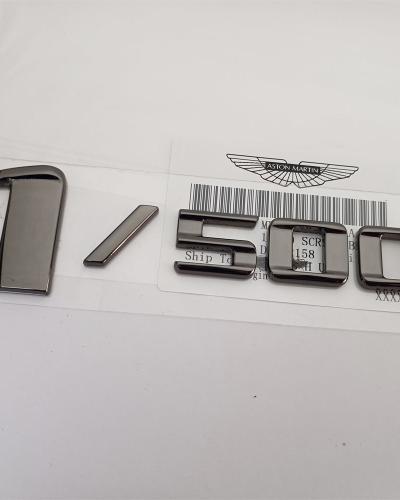 Aston Martin DBX 1/500 Side Badge Gunmetal Grey Emblem MY83-255A96-AA