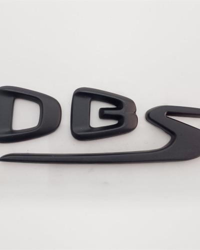 Aston Martin DBS Superleggera PASSENGER SIDE Side Matte Black Badge