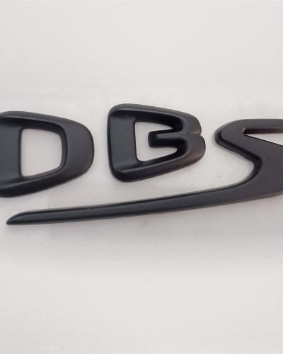Aston Martin DBS Superleggera PASSENGER SIDE Side Matte Black Badge