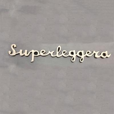 Aston Martin DBS Superleggera Bonnet Superleggera Sliver Badge Used