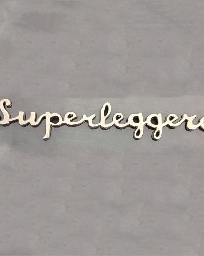 Aston Martin DBS Superleggera Bonnet Superleggera Sliver Badge Used