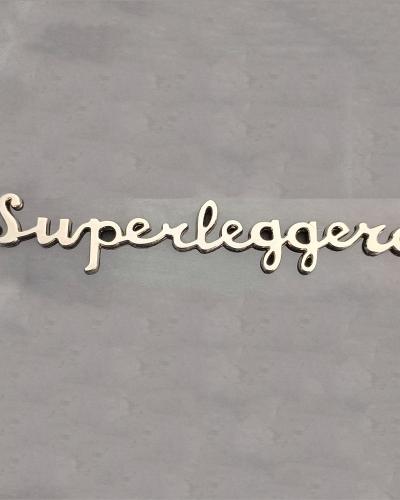 Aston Martin DBS Superleggera Bonnet Superleggera Sliver Badge Used