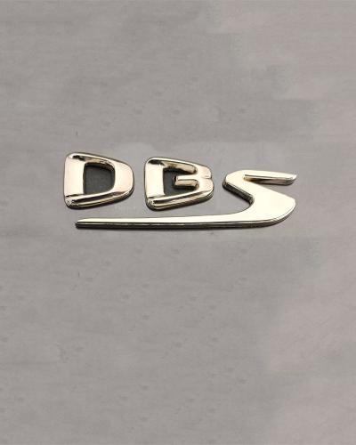 Aston Martin DBS Superleggera PASSENGER SIDE Side Silver Used Badge