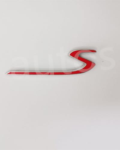 Aston Martin Rapide“ S” Red Badge Emblem Trunk Logo Used