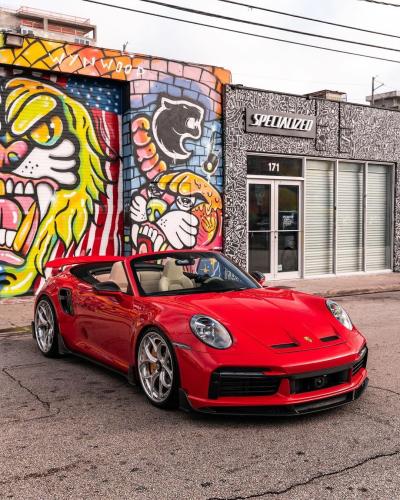 1016 Industries Carbon Aero Kit Porsche 992 Turbo S Cabriolet
