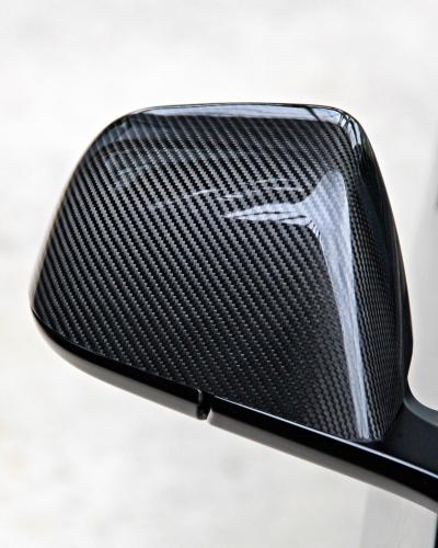 Tesla Model 3 Carbon Fiber Side Mirror Caps