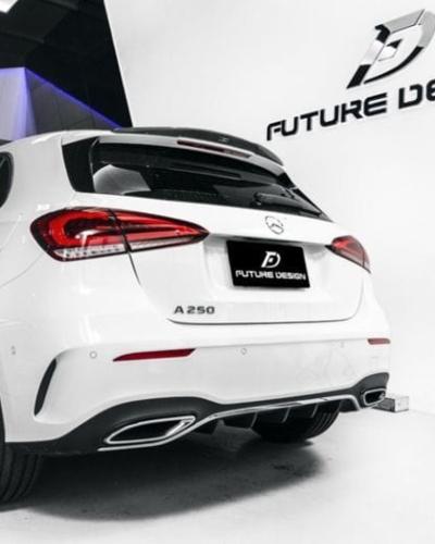 Carbon Fiber Future Design Rear Spoiler Compatible With Mercedes A-Class/A35 (W177)