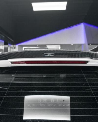 Carbon Fiber Future Design Rear Spoiler Compatible With Mercedes A-Class/A35 (W177)