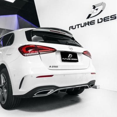 Carbon Fiber Future Design Rear Spoiler Compatible With Mercedes A-Class/A35 (W177)