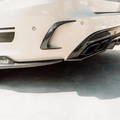 Future Design Carbon Fiber Rear Canards Compatible With Mercedes C-Class/C43/C63 (S205)