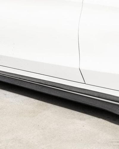 PSM Dynamic GT Carbon Fiber Side Skirts Compatible With Mercedes C-Class/C43/C63 (W205/S205)