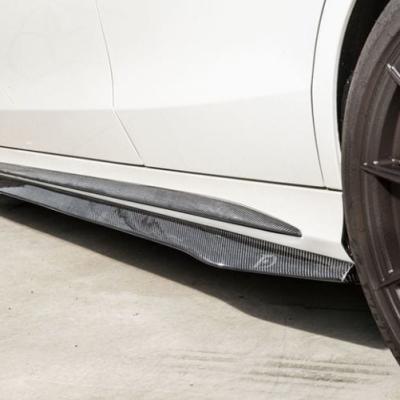 PSM Dynamic GT Carbon Fiber Side Skirts Compatible With Mercedes C-Class/C43/C63 (W205/S205)