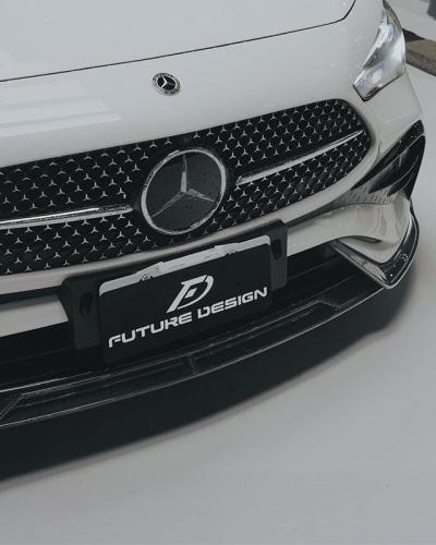 Future Design Front Lip Spoiler Compatible With Mercedes CLE-CLass (W236)