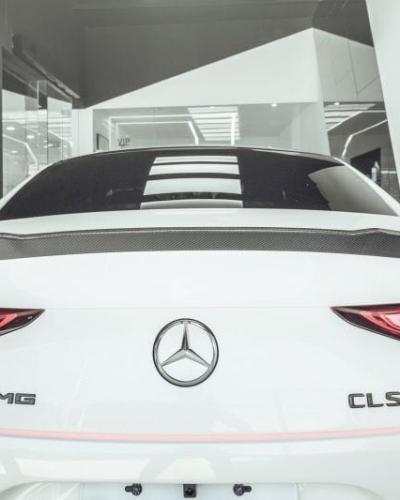 Future Design Carbon Fiber Rear Spoiler Compatible With Mercedes CLS-Class/CLS53 (W257/C257)