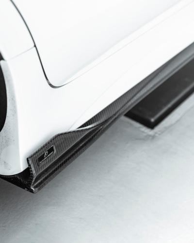 Future Design GT-V Carbon Fiber Side Skirts Compatible With Mercedes CLS-Class/CLS53 (W257/C257)