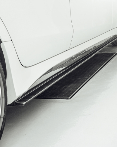 Future Design GT-2 Carbon Fiber Side Skirts Compatible With Mercedes CLS-Class/CLS53 (W257/C257)