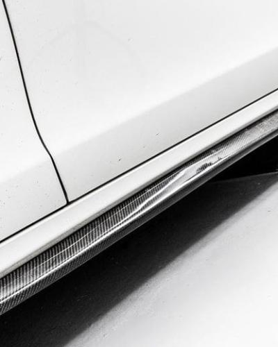 Future Design GTS Carbon Fiber Side Skirts Compatible With Mercedes CLS-Class/CLS63 (W218)