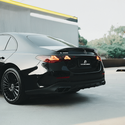 Future Design Carbon Fiber Rear Spoiler Compatible With Mercedes E-Class/E53e (W214)