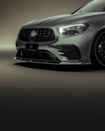 Facelift Future Design Carbon Fiber Front Lip Compatible With Mercedes E53 (W213)