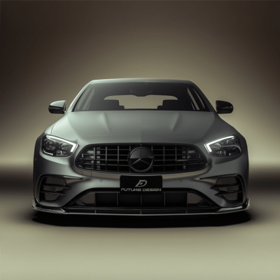 Facelift Future Design Carbon Fiber Front Lip Compatible With Mercedes E53 (W213)