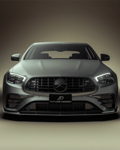 Facelift Future Design Carbon Fiber Front Lip Compatible With Mercedes E53 (W213)