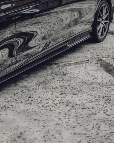 Facelift Future Design Carbon Fiber Side Skirts Compatible With Mercedes E-Class (W213)