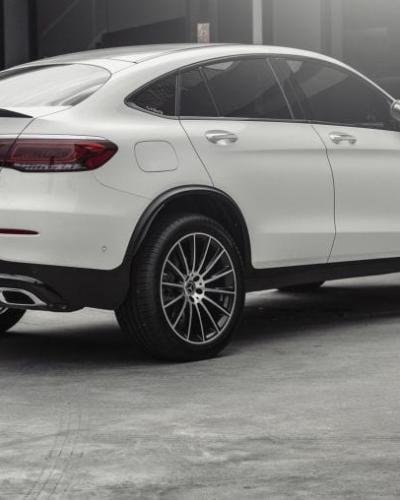 Aero Style Carbon Fiber Rear Spoiler Compatible With Mercedes GLC43 (C253)