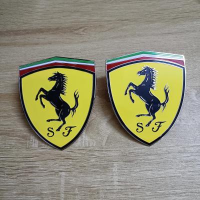 Ferrari 458 Italia Spider Speciale California F430 360 Roma Fender Shield Badge Emblem Modify