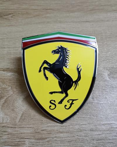 Ferrari 458 Italia Spider Speciale California F430 360 Roma Fender Shield Badge Emblem Modify