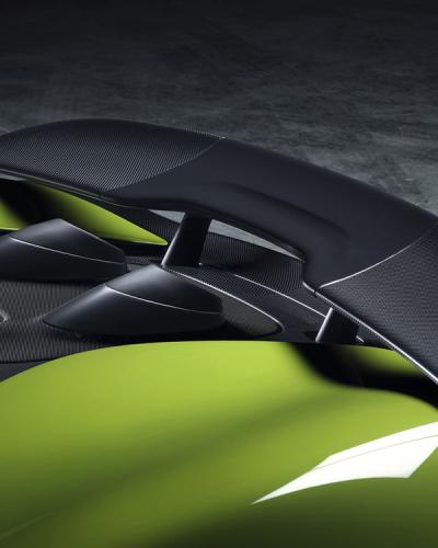 McLaren 600LT MSO Defined Carbon Fiber Fixed Rear Wing