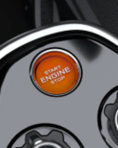 McLaren Papaya Start/Stop Button