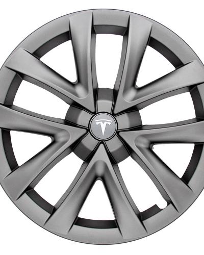 Tesla Model 3 Aero Wheel Covers (18 Inch) - Plaid Style (2017-2023)