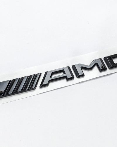 Mercedes Benz Gross Black AMG Rear Trunk Emblem Decal Badge A4638172500