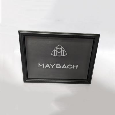 Maybach Emblem Framed Artwork - Wooden Frame with Black Border