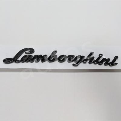 Lamborghini Aventador LP700 LP720 LP750 Rear Script Badge Gloss Black