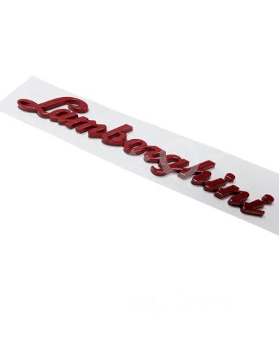Lamborghini Aventador LP700 LP720 LP750 Rear Script Badge Gloss Red