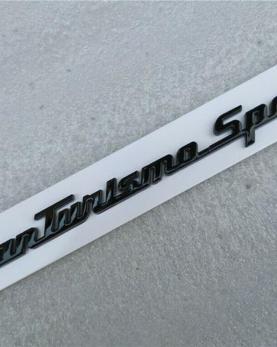 Maserati Granturismo Sport Rear Emblem Badge Glossy Black