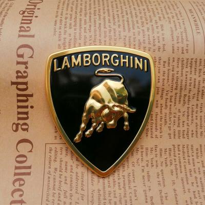 Lamborghini Metal Sticker Bull Emblem Badge 73*63MM