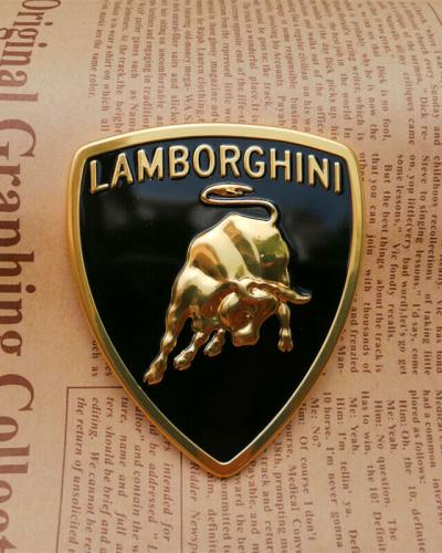 Lamborghini Metal Sticker Bull Emblem Badge 73*63MM