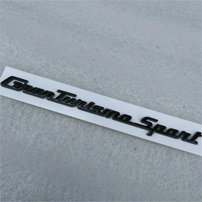 Maserati Granturismo Sport Rear Emblem Badge Glossy Black