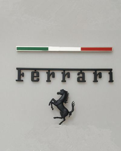 Ferrari F8 Italy badge&Rear Horse Badge Script