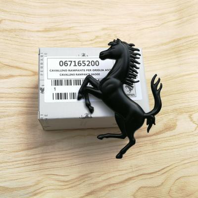 Ferrari california Front Bumper Horse Emblem Black 67165200