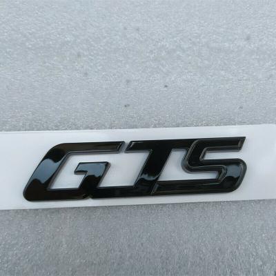 Maserati 2017 Quattroporte Ghibli GTS Rear Script Badge Emblem Glossy Black