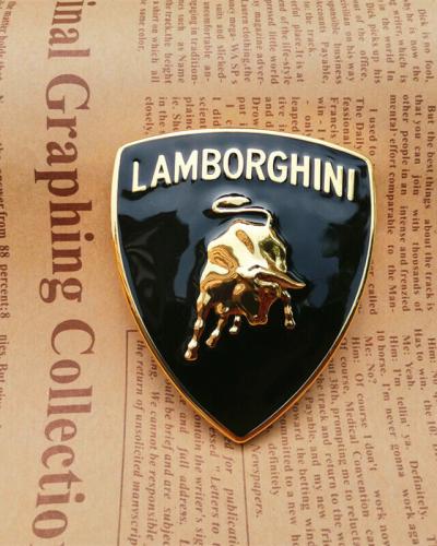 Lamborghini Metal Sticker Bull Emblem Badge 65*56MM