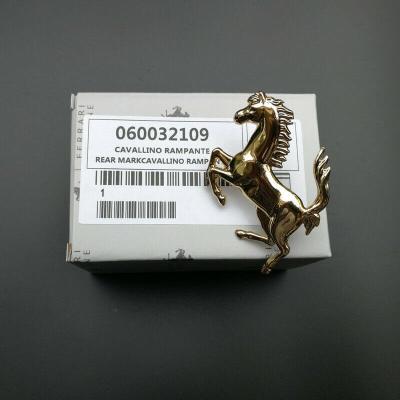 Ferrari 430 458 488 Front Bumper Horse Emblem Gold 60032109