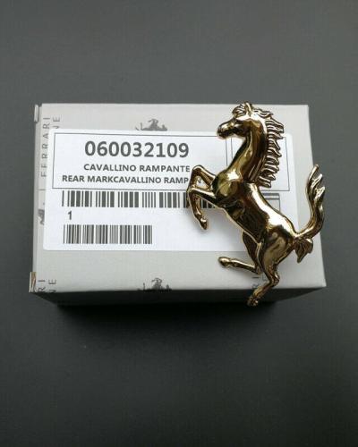 Ferrari 430 458 488 Front Bumper Horse Emblem Gold 60032109