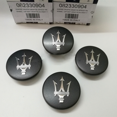 Genuine Maserati GT 4.2 4.7 Wheel Centre Cap Hub 82330904 Graphite Black Kit